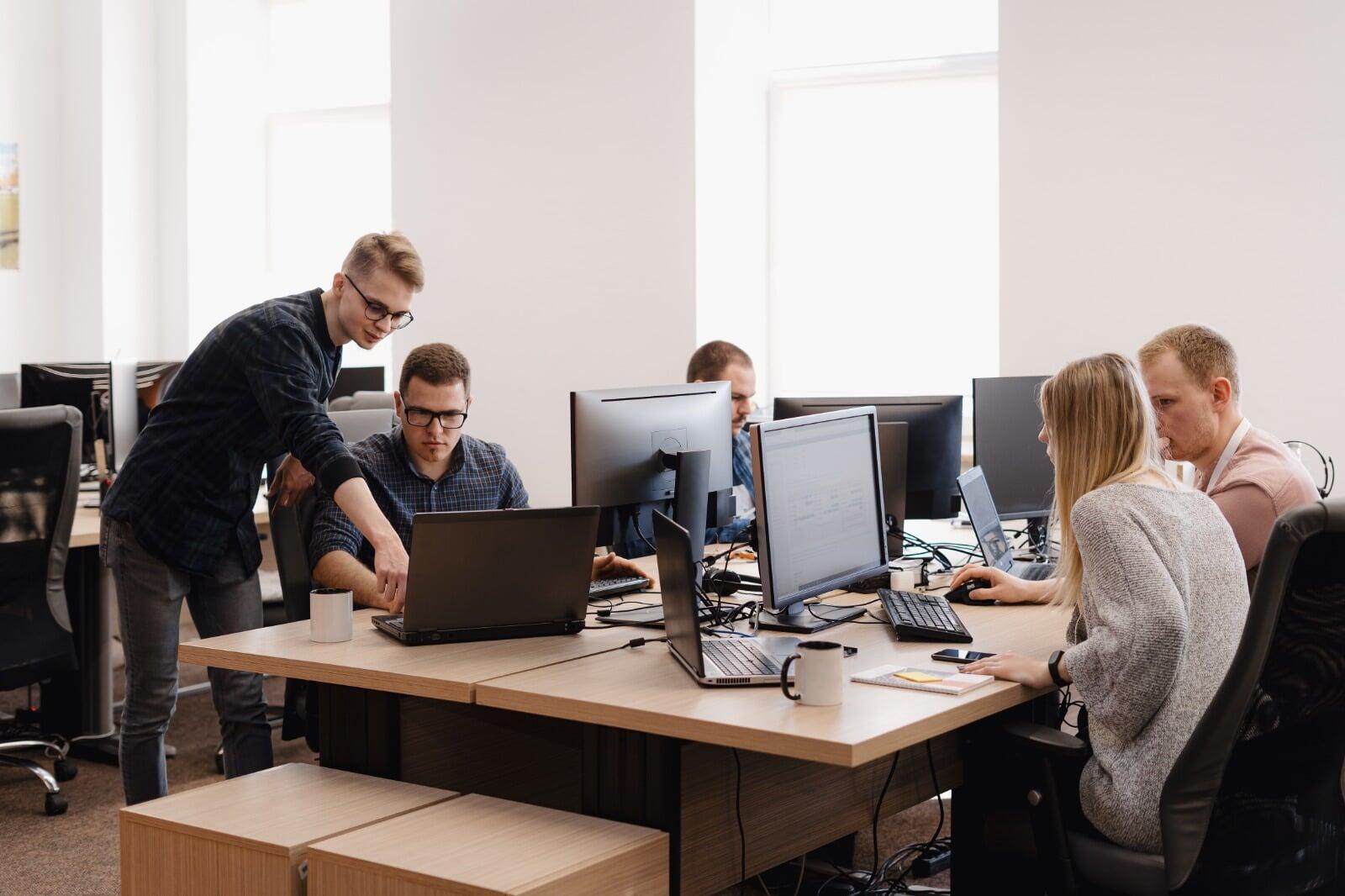 Group of skilled IT professionals ready to join tech teams, symbolizing fast and reliable hiring solutions